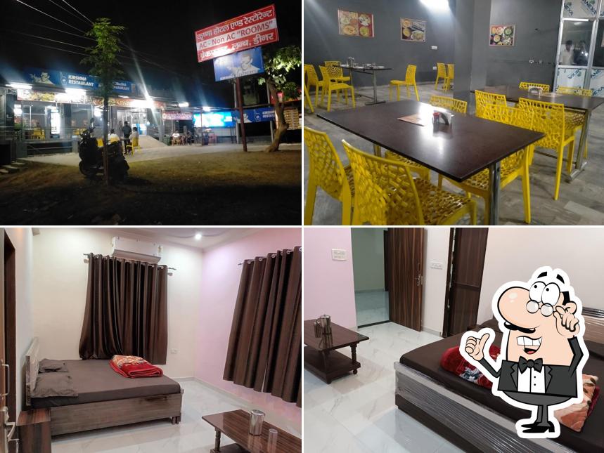 Check out how Krishna Hotel and restaurants looks inside