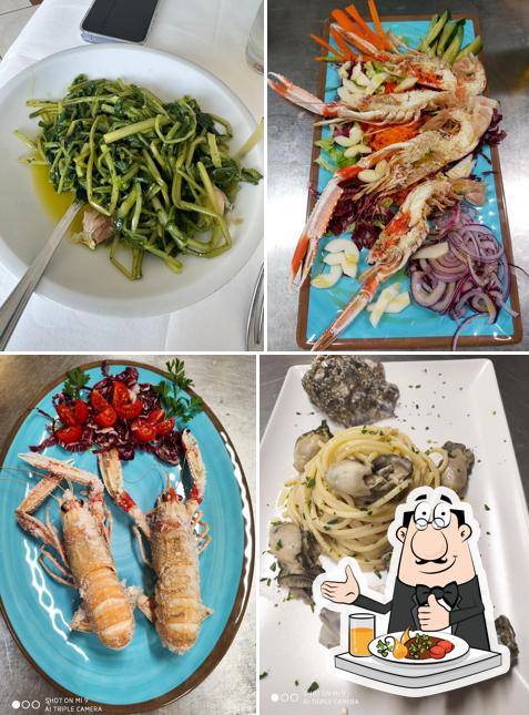 Scampi al Ristorante Adriatico Espresso