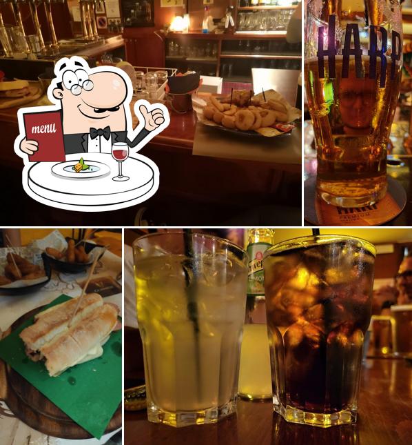 Cibo al The Bagpipe Celtic Pub