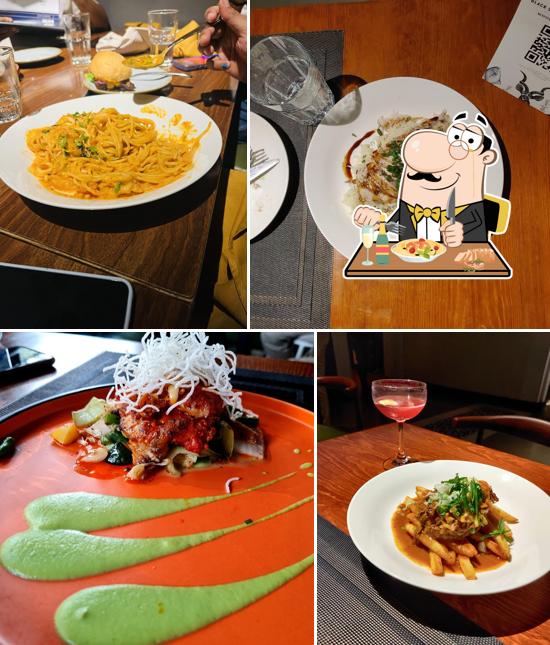 Pad thai at The Black Sheep Bistro Aguad
