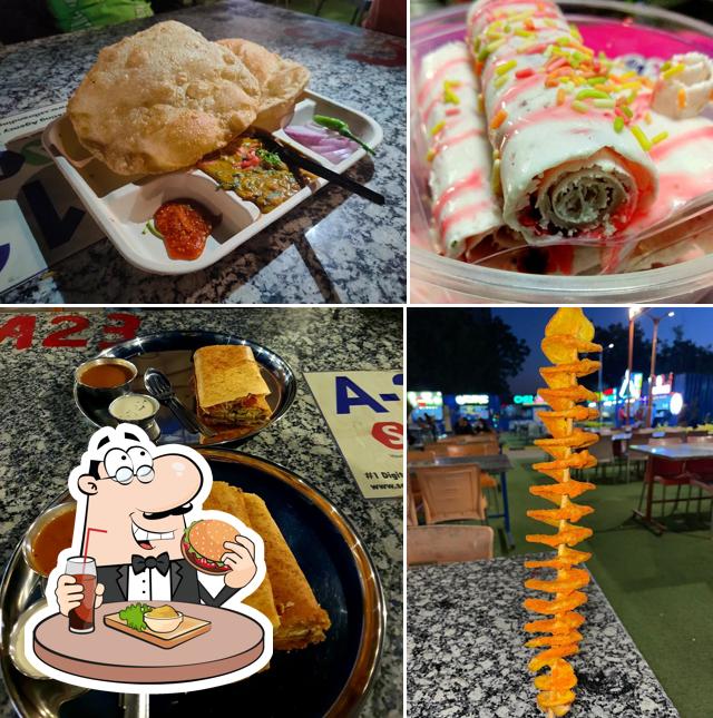 Try out a burger at The Spicy Street