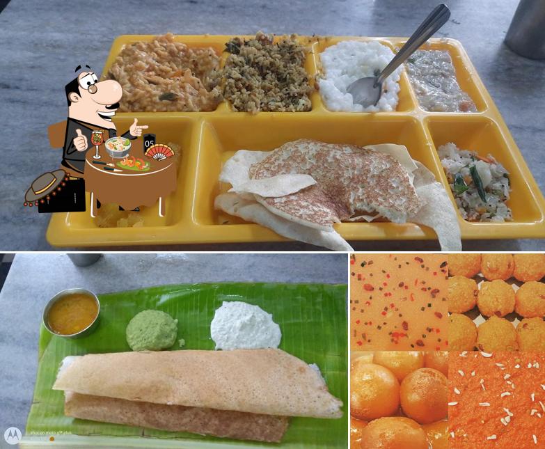 Food at Udipi Ganesh Bhavan