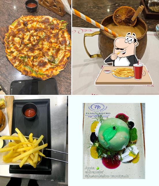 French fries at FUSION BISTRO