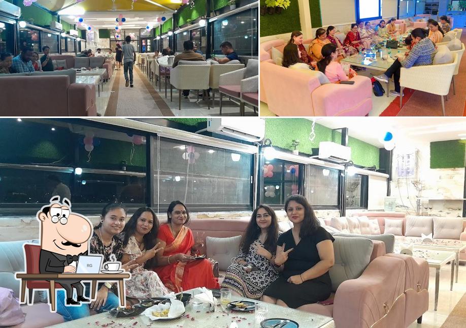 The interior of Hotel Lime Tree