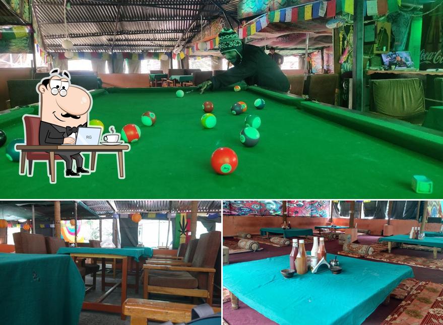 The interior of Mama Cafe'