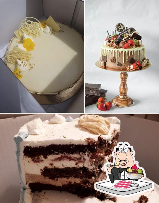 IZO d.o.o. Balići ( Svadbene torte Rođendanske torte Kolači Istra) serve un'ampia selezione di dessert