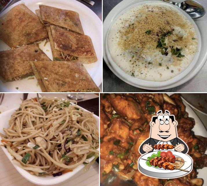 Food at High Point Veg Restaurant