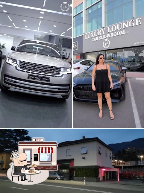 Puoi goderti l'aria fresca da seduto all'esterno di Luxury Lounge