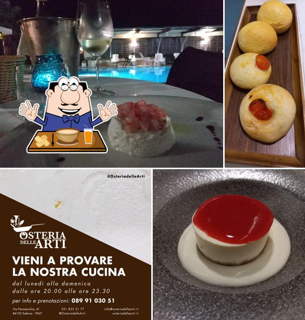 Cibo al Osteria Delle Arti