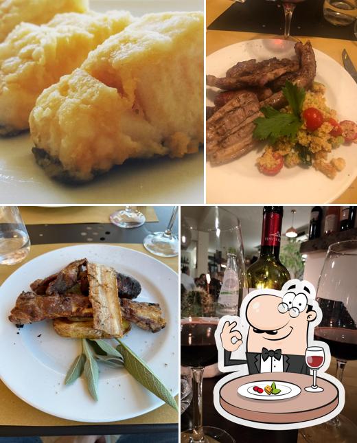 Platti al Osteria San Vittorino