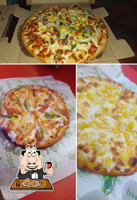 Try out various kinds of pizza