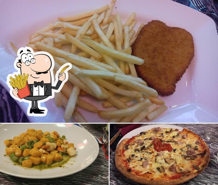 Prova a prendere un piatto di patatine a Pizzeria Ristorante Scaccomatto