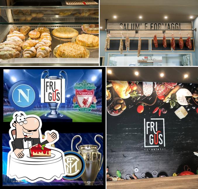 Bar Caffetteria Panetteria Frigus Santa Maria Degli Angeli propone un'ampia selezione di dolci