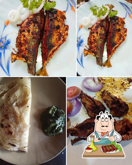 Baby back ribs at Nisha Bar & Restaurant