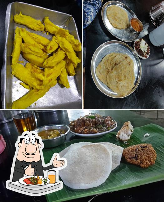 Food at Anandhu Hotel