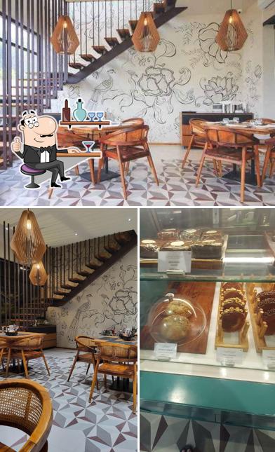 The interior of Core The Coffee Shop