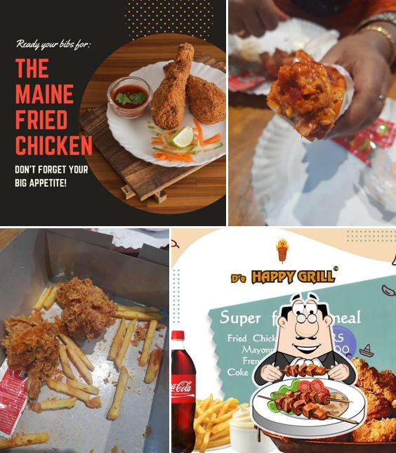 Food at D'e happy grill