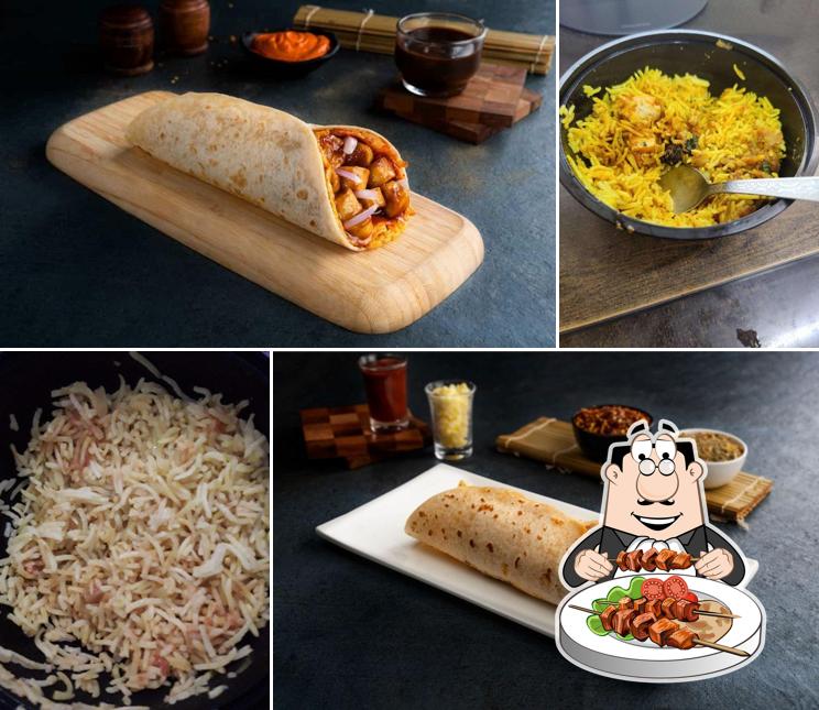 Food at Faasos Zirakpur