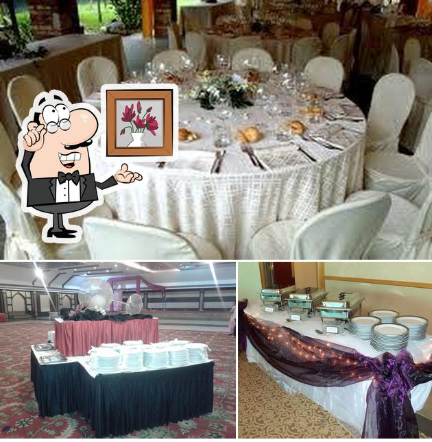 The interior of Five star catering & Event Management