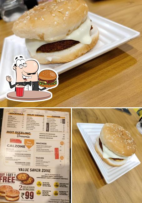 Try out a burger at Food mohalla