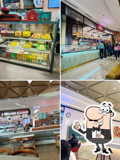 The interior of Haldiram’s - Mohali CP67