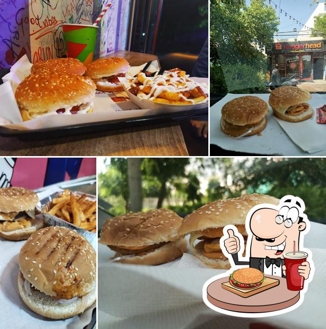 Order a burger at Hungerhead - Best Burgers in Meerut !!