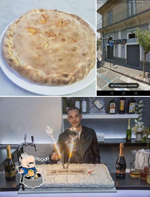 La immagine di cibo e interni da La Perla Bianca