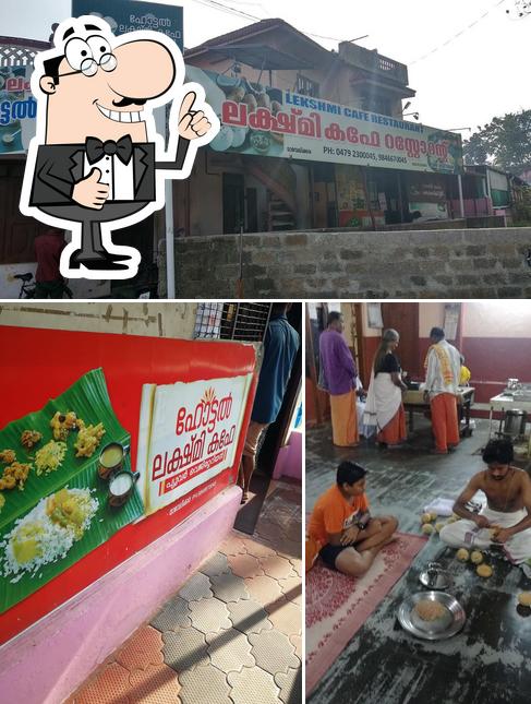 Here's a picture of Lakshmi Cafe