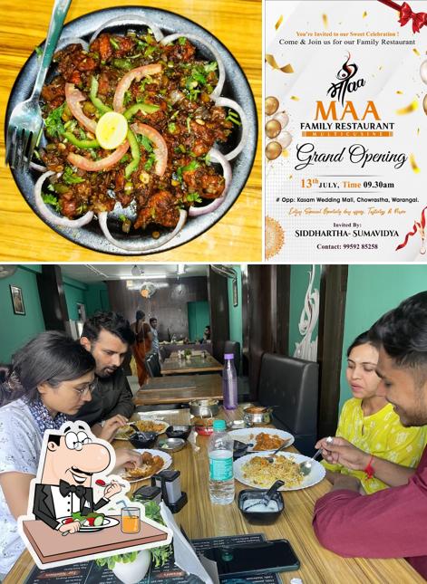 Food at Maa family restaurant multi cuisine