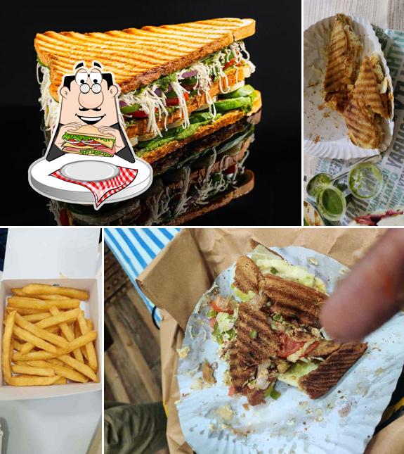 Club sandwich at Sandwizzaa Vikhroli