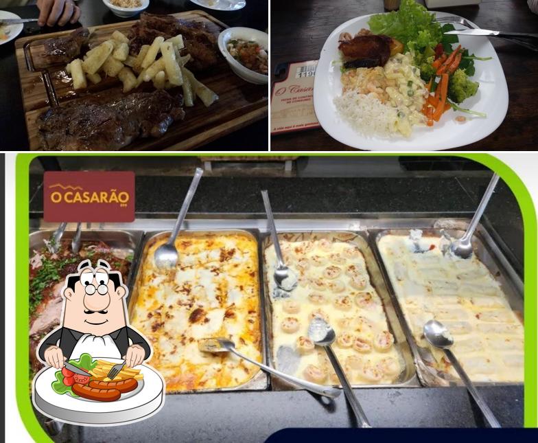 Comida em Restaurante O Casarão