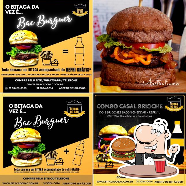 Consiga um hambúrguer no Bitaca do Bac - Burguer Artesanal de Verdade