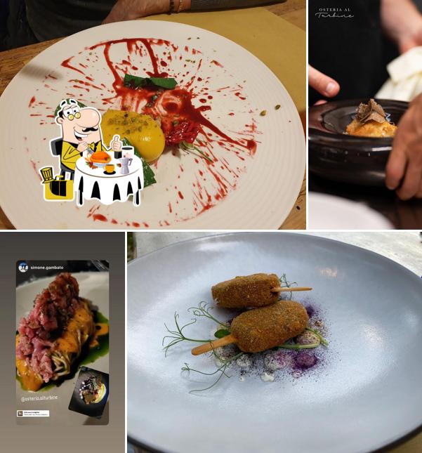 Cibo al Osteria Al Turbine