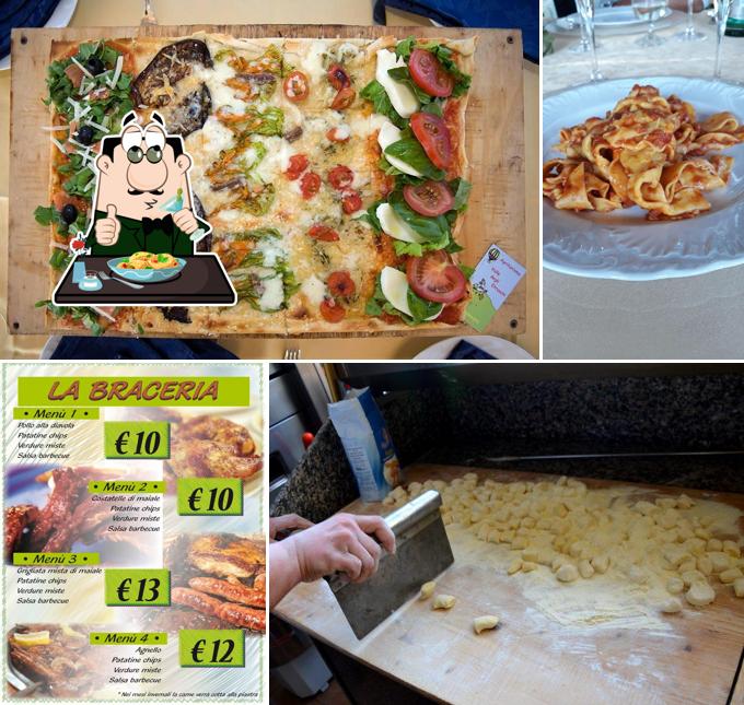 Maccheroni al formaggio al Relais Valle degli Etruschi