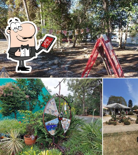 Enjoy the view at the outside area of Bribie Island Community Arts Centre