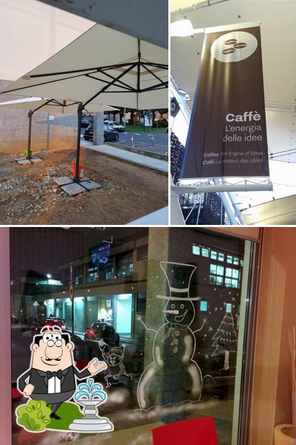 Tra le varie cose da Caffe & Caffè si possono trovare la esterno e interni