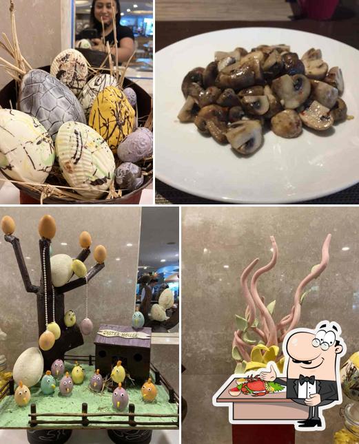 Order seafood at Sky Grill - Crowne Plaza Ahmedabad