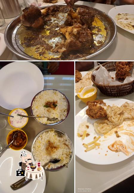 Food at Grilax Restaurant