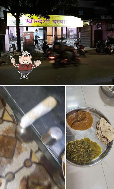 Food at Khandesh Darbar