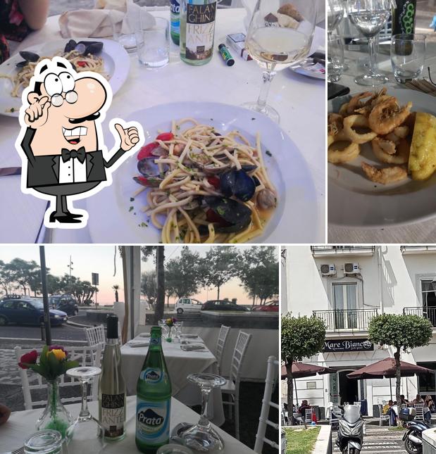 Mare Bianco - Ristorante di Pesce Pozzuoli si caratterizza per la interni e esterno