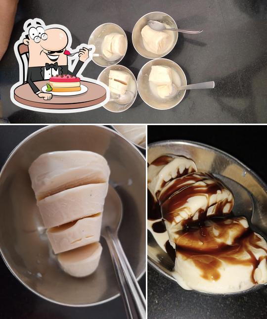 Milky Way provides a selection of sweet dishes