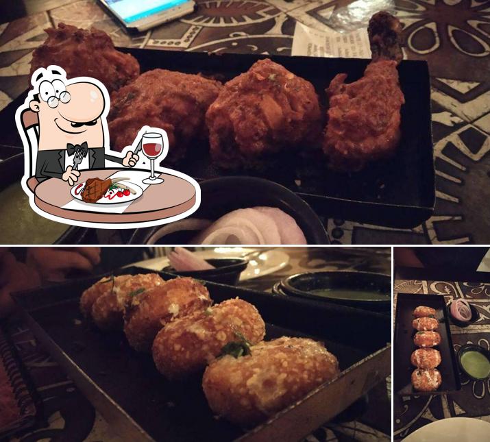 Order meat dishes at Dhwani