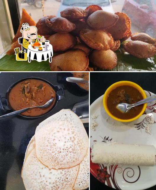 Food at Aattutheeram Family Restaurant