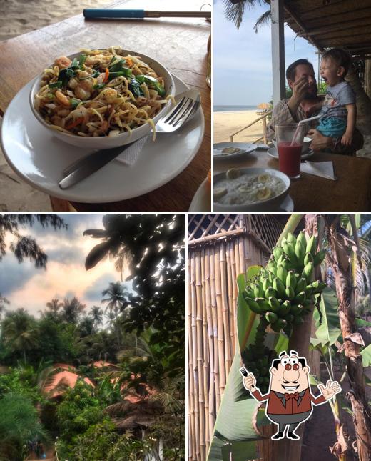 Food at Babu Huts with Pagan Cafe
