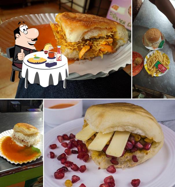 Get a burger at Bhai Bhai Dabeliwala