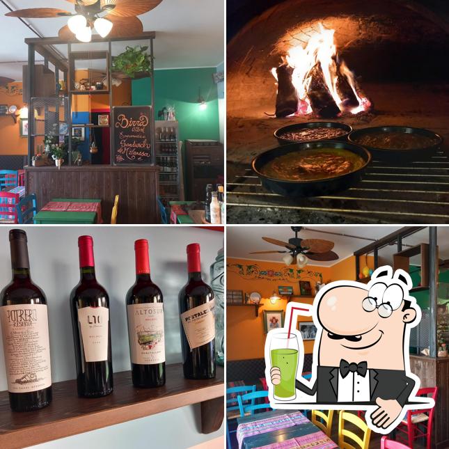 Goditi qualcosa da bere a Pasto bistrò Pineto