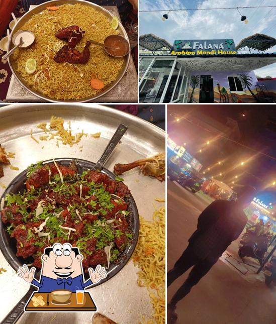This is the photo showing food and exterior at FALANA ARABIAN MANDI HOUSE