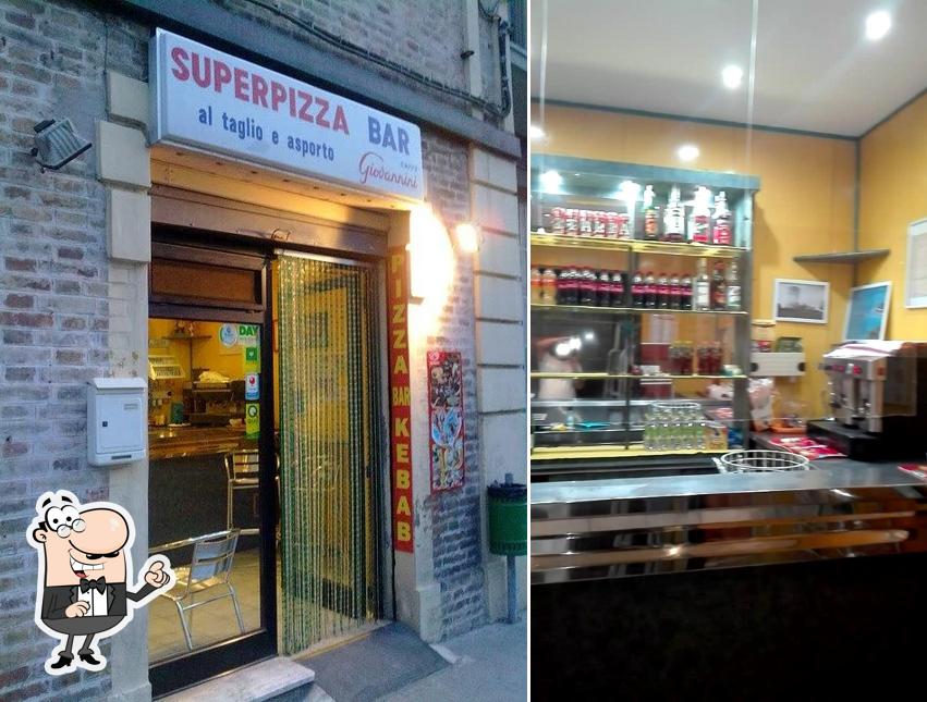 Gli interni di Il porto della pizza