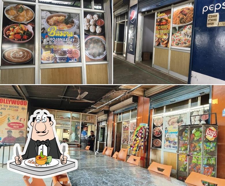 This is the image depicting food and interior at Rehan Basera