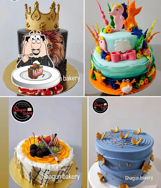 Chocolate cake at Shagun Bakery